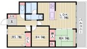 サンコート花山の間取り画像