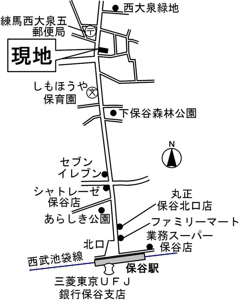 近くに施設あり