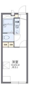 レオパレスKaribaの間取り画像