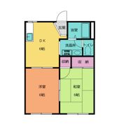 メゾン南Aの間取り画像