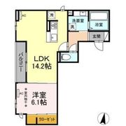 ディアコート上杉の間取り画像