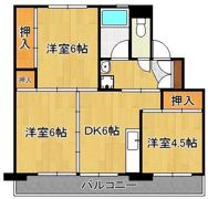 ビレッジハウス片島2号棟の間取り画像