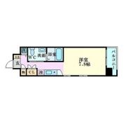 エスリード御堂筋梅田の間取り画像