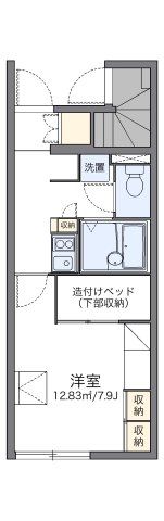 レオパレス昴の間取り画像