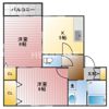 メゾンクレールBの間取り画像