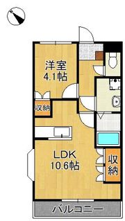 ヴァンベールの間取り画像