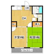 第2明紀マンションの間取り画像