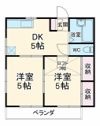 フジコーポ浦賀の間取り画像