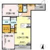 D-ROOM柏木2丁目の間取り画像