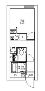 CITY WALK永福町の間取り画像