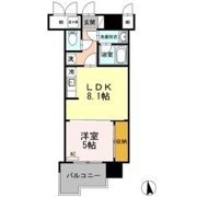 COSMO CITYの間取り画像