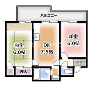 セブンスターマンション香里園の間取り画像