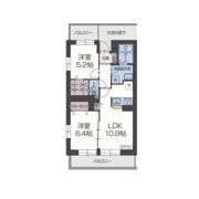 フランシエロの間取り画像