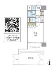 プリヴェール目黒行人坂の間取り画像