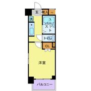 スカイコート神楽坂第2の間取り画像