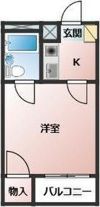 コンフォート牧野の間取り画像
