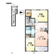 (仮）市原市青柳新築アパートの間取り画像
