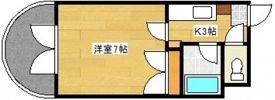 エステート上天満の間取り画像