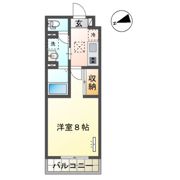 ラ フェリシテKの間取り画像