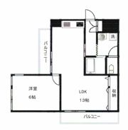 第二若木コーポの間取り画像