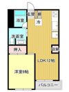 大倉山第二コーポラスB棟の間取り画像