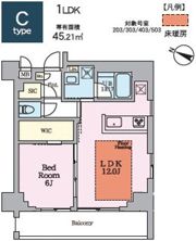 ヴィスタコート幡ヶ谷の間取り画像