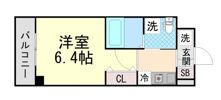 エクセル豊中北の間取り画像