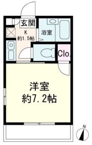 レスコート蕨の間取り画像