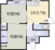 福富東貸家の間取り画像