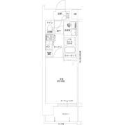 レジデンス塚本クラージュの間取り画像