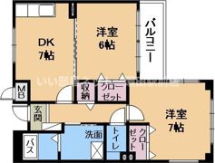 グランドアモーレの間取り画像