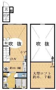 アスール阿佐谷の間取り画像