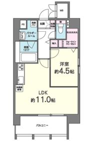 T.Y天六の間取り画像