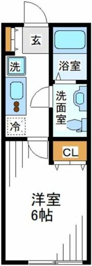 BLUE OCEAN上大岡の間取り画像