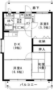 アプランドルⅡの間取り画像