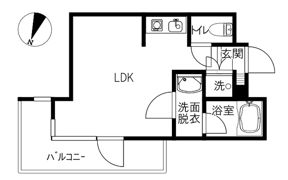 サクセスミニアムの間取り画像