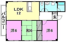 グリーンヒルの間取り画像