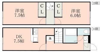 レオパレスフダザの間取り画像