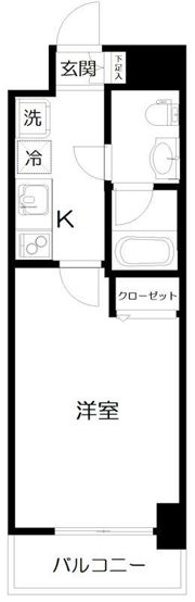 PARKSQUARE国府台の間取り画像