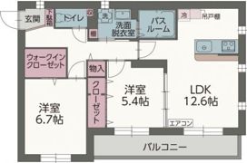 バーディ豊田Ⅰの間取り画像