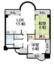 リヴィエール川西の間取り画像