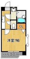 ハイドパーク一枝の間取り画像