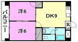 ヨシキビルの間取り画像