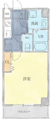 グランシエール都島の間取り画像
