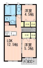 悠久の間取り画像