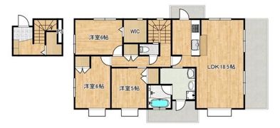 碑文谷6丁目ヘーベルハウスの間取り画像