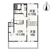 ベリーオーライ Aの間取り画像