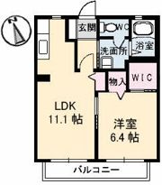 オレンジハイツの間取り画像