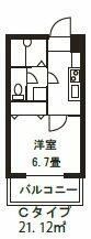 ドミール妙典の間取り画像