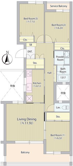 間取図